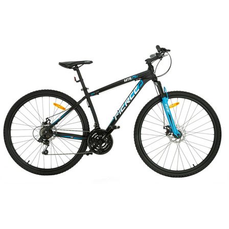 Bicicleta Mountain Bike Fierce R29 21v Mtb Aluminio Color Negro/celeste