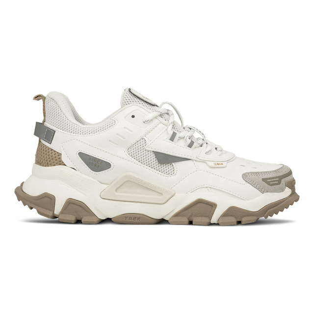 TĂȘnis Qix Trek Branco Rato Unissex TĂȘnis Qix Trek Branco Rato Unissex