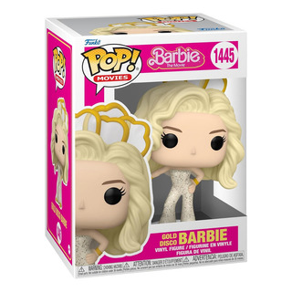 Funko Pop Barbie - Gold Disco Barbie (festa Dançante) #1445 Funko Pop Barbie - Gold Disco Barbie (festa Dançante) #1445
