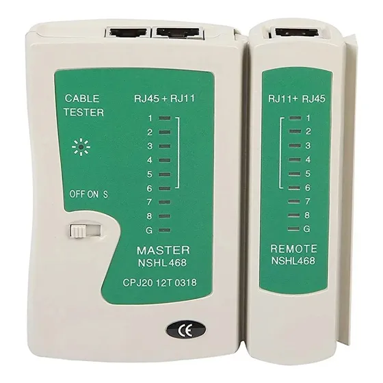 Tester Probador Rj45 Rj11 De Cables Utp Lan Datos Internet