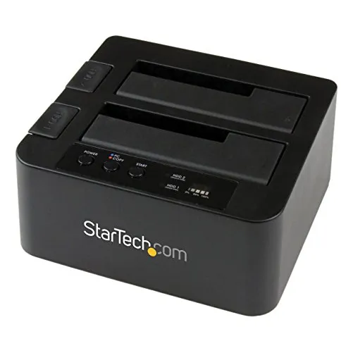 Duplicador De Disco Duro De Doble Bahía De Startech.com, Usb