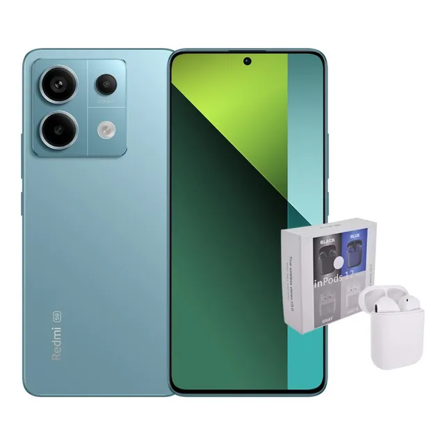 Xiaomi Redmi Note 13 Pro 5g Dual 512gb 12ram Teal / Air Pods Genericos