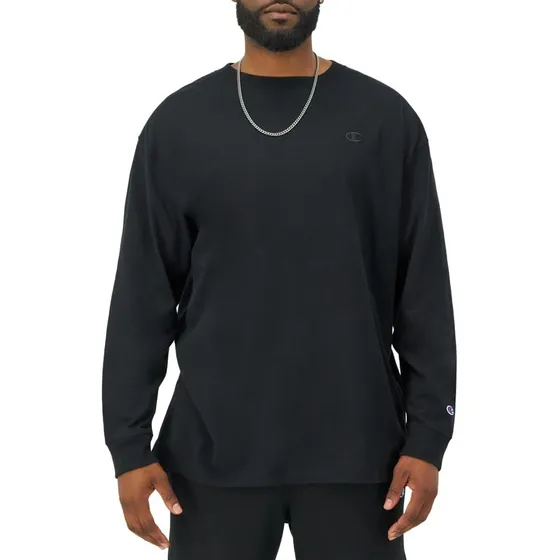 Franela Sweater Manga Larga Champion - Negra - Blanca - Navy