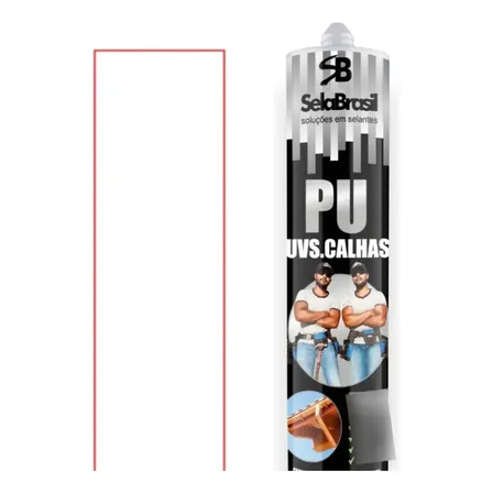 Cola Sela Brasil Pu40 Uvs Calhas Veda Rufo Prova D'água 1 Un