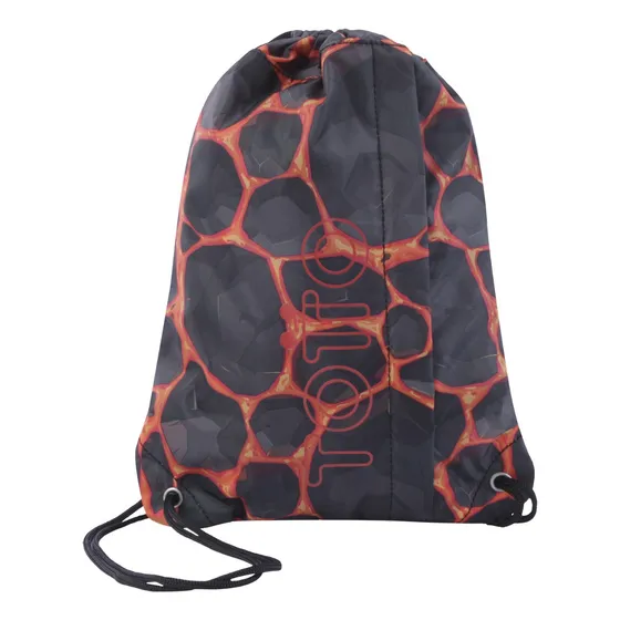 Bolsa Deportiva Totto Curvigrafo Doble Bolsillo Y Cordón