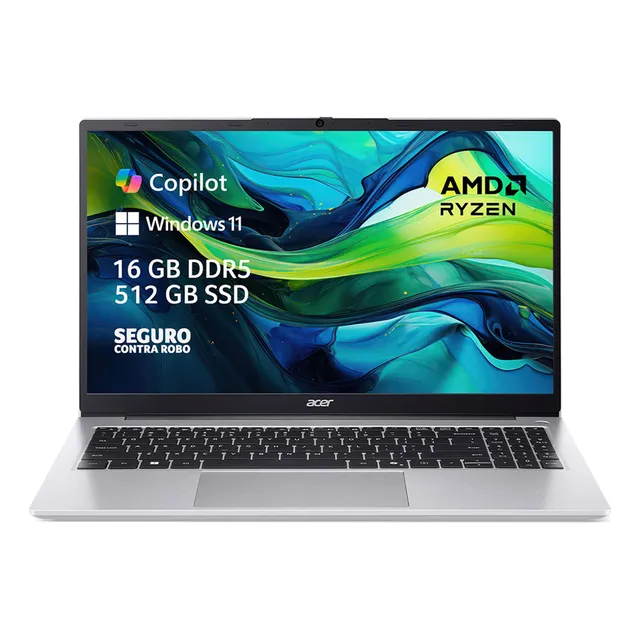 Laptop Acer Aspire Lite Al15-41p Ryzen 7 16gb 512gb