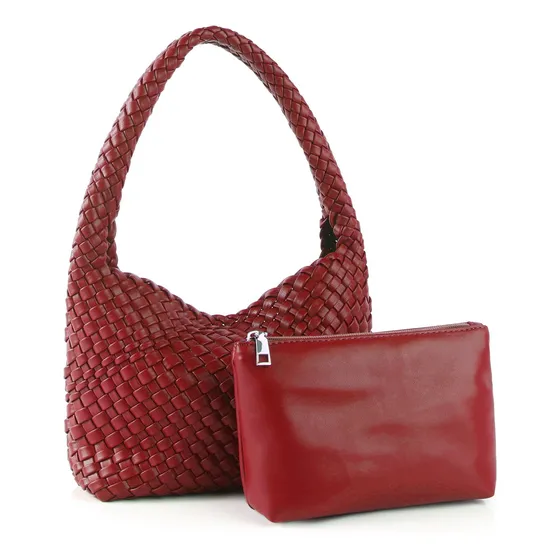 Bolso De Hombro De Cuero Vegano Y Bolso De Pequeño 1sgqq