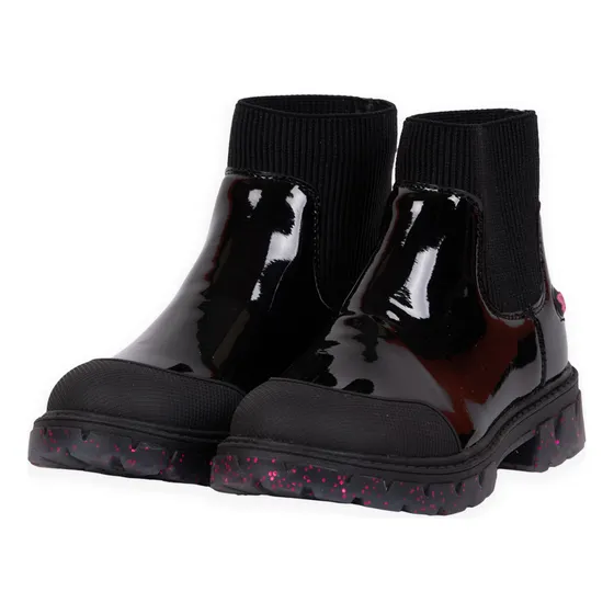 Botin Niña Negro