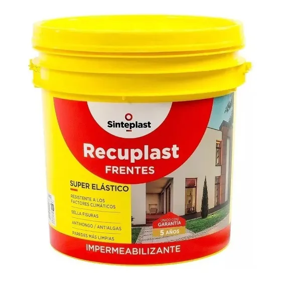 Recuplast Frentes Color Gris X 10 L Pintureria Don Luis Mdp 