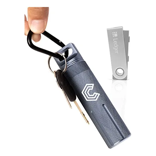Funda Cryptopod Para Ledger Nano S/x/s Plus & Yubikey -
