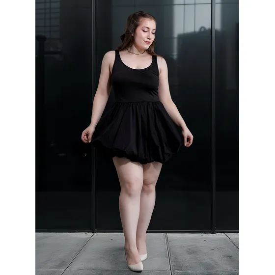 Vestido Musculosa Globo Circe Xl Talles Grandes