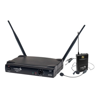 Microfone Sem Fio Uhf Lapela + Auricular Uh07hli Lyco Nfe Microfone Sem Fio Uhf Lapela + Auricular Uh07hli Lyco Nfe