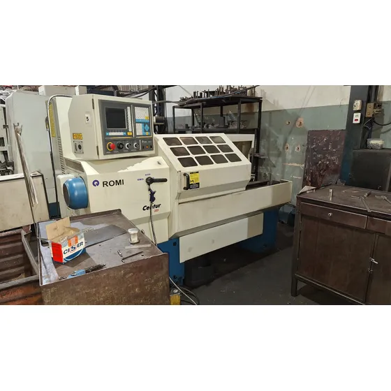 Torno Cnc Romi Centur 30s Com Mach-9