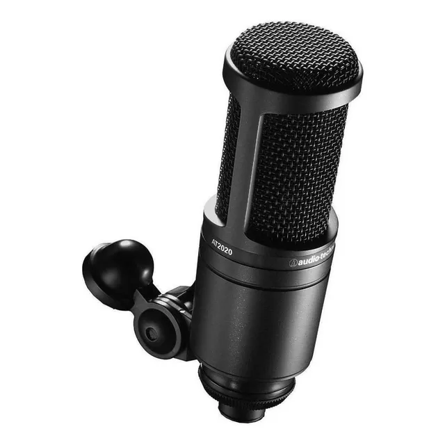 Audio Technica At2020 Microfono Condenser Negro