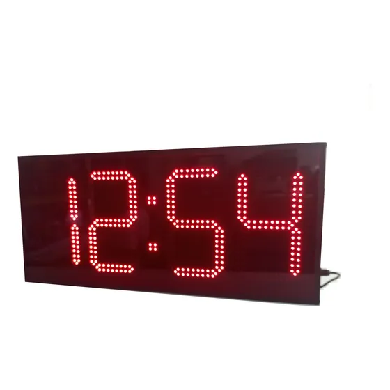 Reloj De Leds Cronómetro Jumbo Control Remoto