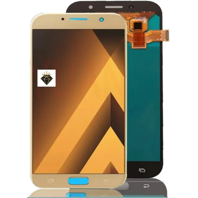 Tela Frontal Display Lcd Compatível Galaxy A7 2017 A720 Oled