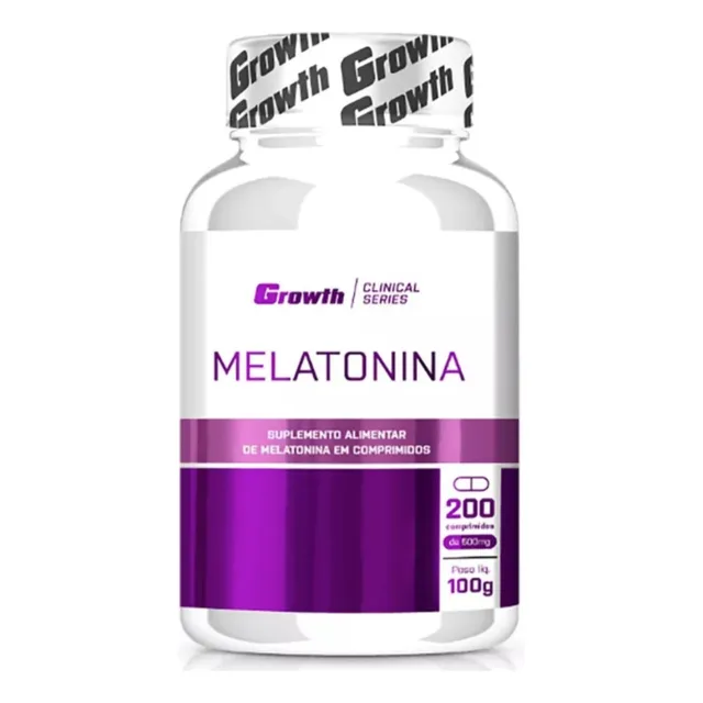 Melatonina (0.21mg) (100 Caps) - Growth Supplements