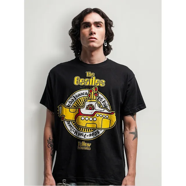 Camiseta The Beatles Yellow Submarine Rock Activity