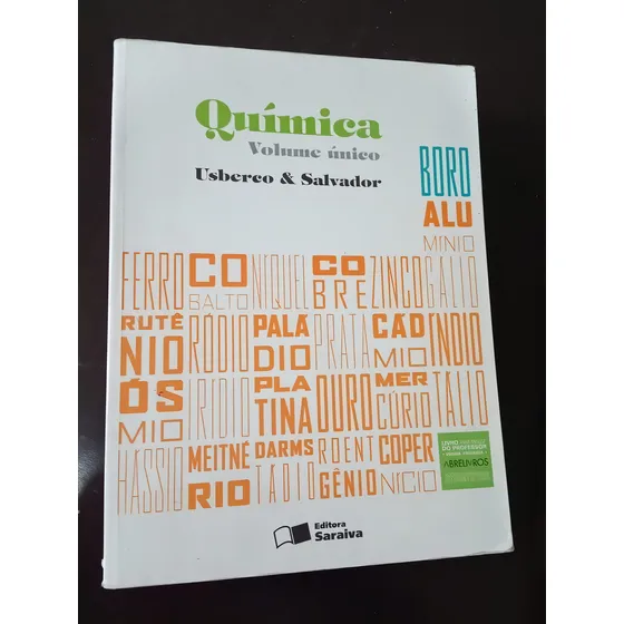 Livro Química Volume Único Usberco Salvador Frete Grátis