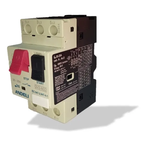 Guardamotor De 20-25amp Andeli