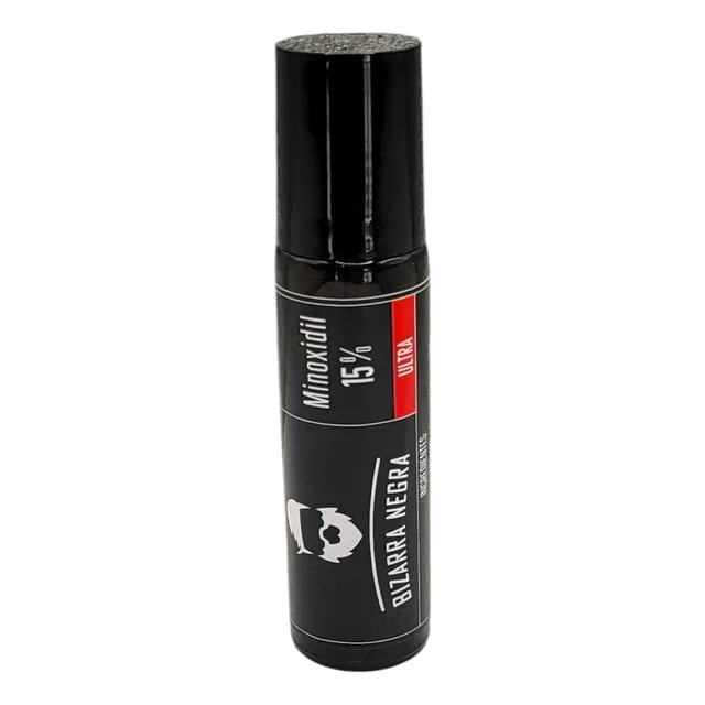 Minoxidil Al 15% Roll On Bizarra Negra 1 Piezas