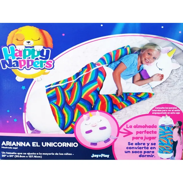 Happy Nappers Almohada Y Saco De Dormir 2 En 1 Original Org