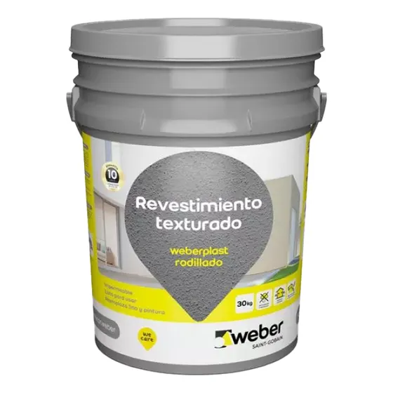 Revestimiento Texturado Weberplast Rodillado 30 K Mm