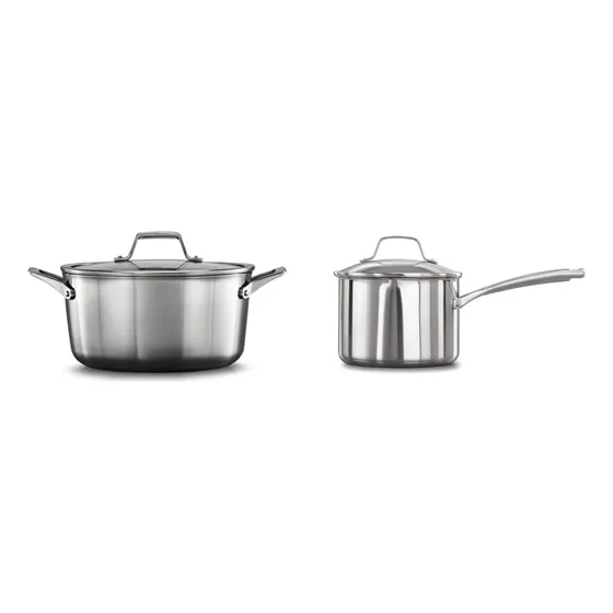 Utensilio Cocina Acero Inoxidable Olla 6 Cuarto Tapa Clasica