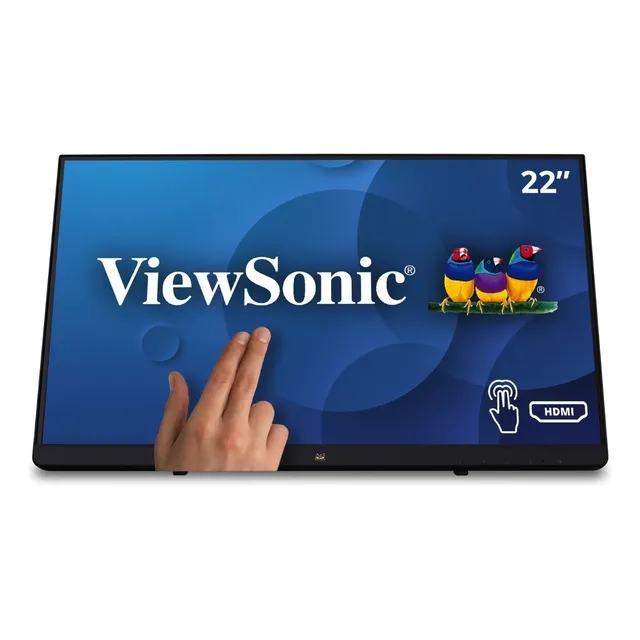 Monitor ViewSonic con pantalla de 22" 60Hz 220V y resolución Full HD