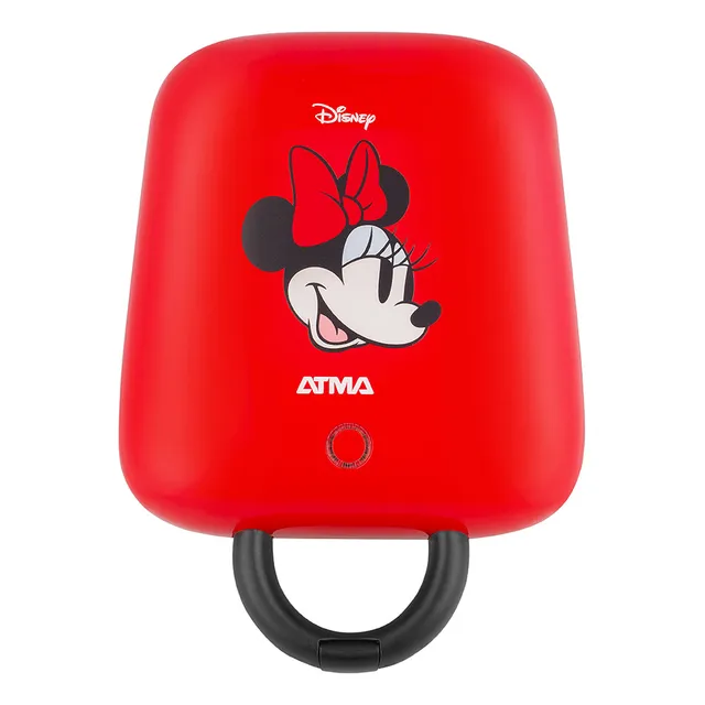 Waflera Y Sandwichera Disney Atma Imagen Minnie Antiadherente