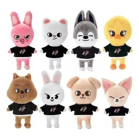 Muñeco De Peluche Stray Kids Skzoo, 8 Piezas