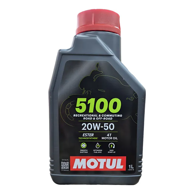 Aceite Motul 20w50 4t  Semisintético 5100