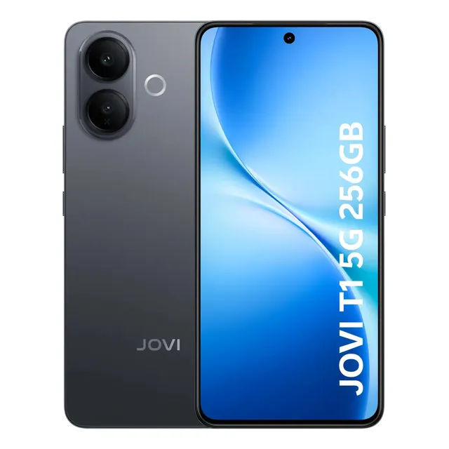 Smartphone Jovi T1 5g 256gb 16gb Ram (8gb+8gb Estendida) Bateria 6500mah Câmera 50mp 4k Pacote De Benefícios Com Troca De Tela Grátis E Garantia 2 Anos - Preto Titânio