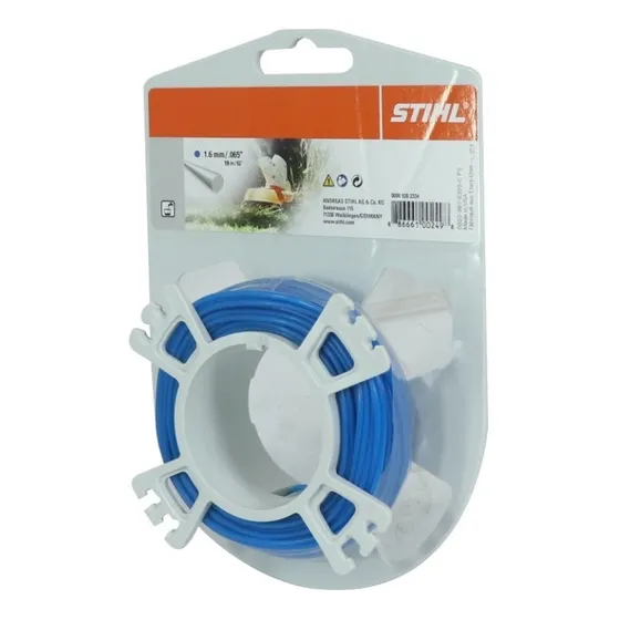 Hilo Desbrozador Stihl Redondo 1.6mm Azul Rollo19m 02101210