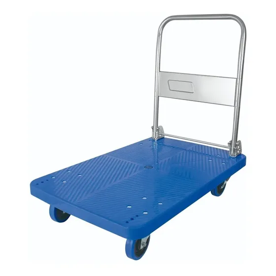 Carrito Con Plataforma De Plástico 300kg