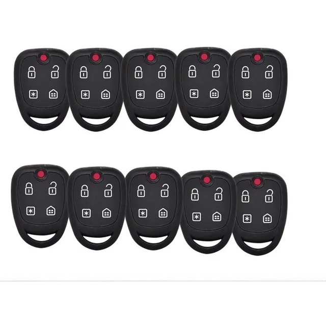 Kit 10 Controle Para Alarme Original Fiat Positron 293/360