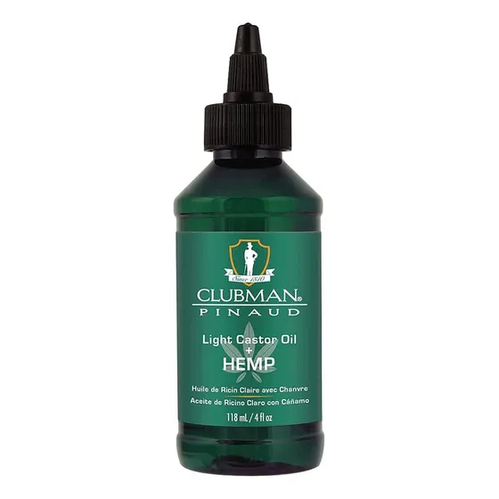 Clubman Pinaud Aceite De Ricino Ligero + Cáñamo, Aumenta