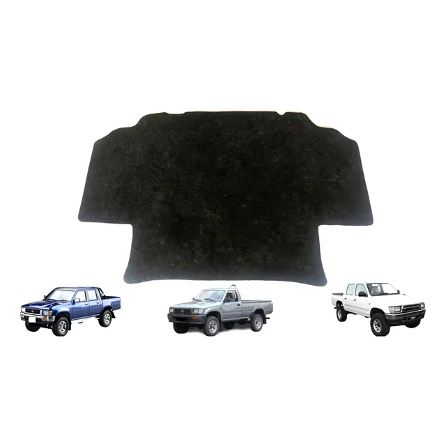 Manta Capô Hilux 1992 / 2001 Autoadesivo Resinado Antichamas