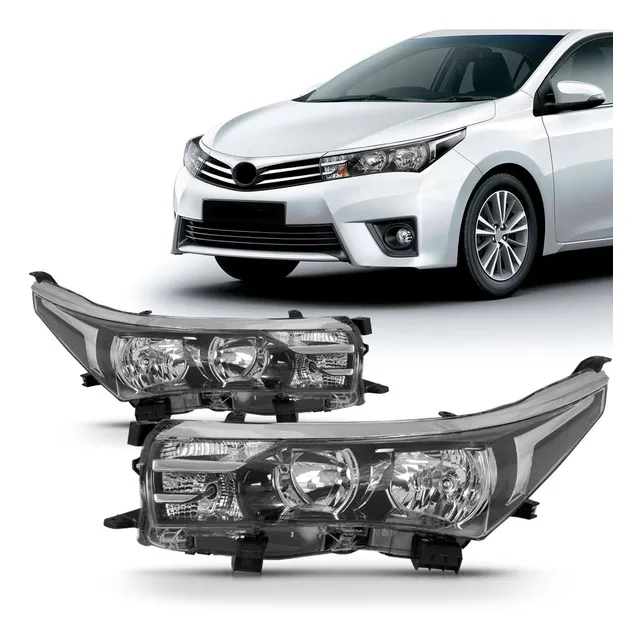 Par Farol Corolla 2015 2016 2017 Sem Led