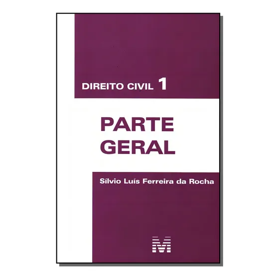 Direito civil 1 - parte geral - 1 ed./2010, de Rocha, Silvio Luís Ferreira Da. Editorial Malheiros Editores LTDA, capa mole em português, 2010