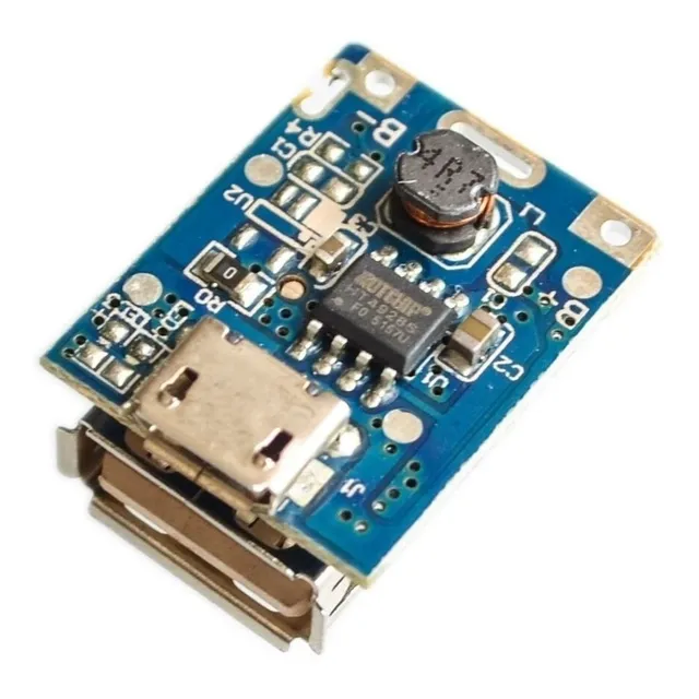 Cargador Bateria Litio Ion Y Step Up 5v Powerbank 1a Nubbeo