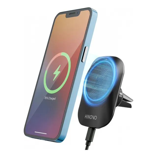 Cargador Magnético Inalámbrico Auto Para iPhone 13 Pro Max