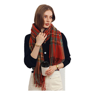 / Para Bufanda A Cuadros De Invierno Para Mujer, Bufanda / Para Bufanda A Cuadros De Invierno Para Mujer, Bufanda