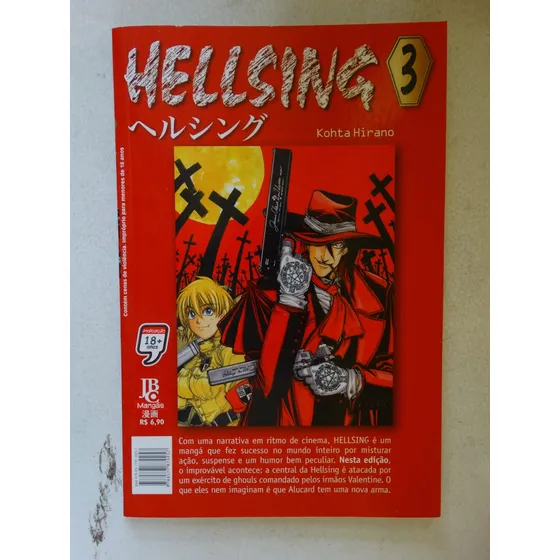Hellsing Nº 3! Jbc Setembro 2008!