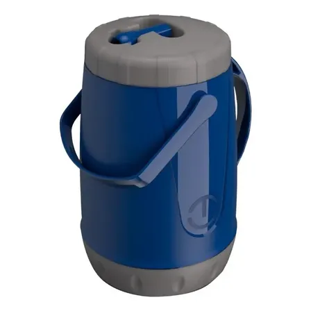 Unitermi Pavia 2,5l Garrafa Térmica Jarra Água Chá Tererê Cor Azul Azul-escuro
