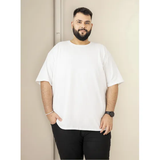 Remera Bordada Hombre Talles Reales 3xl Al 6xl Algodón