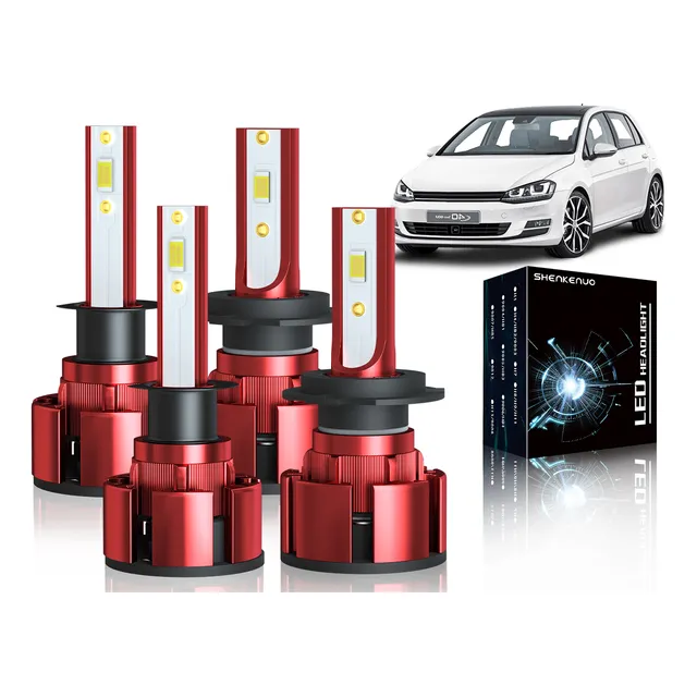 16000lm, Kit De Bombillos Led Luz Alta Y Baja Para Peugeot