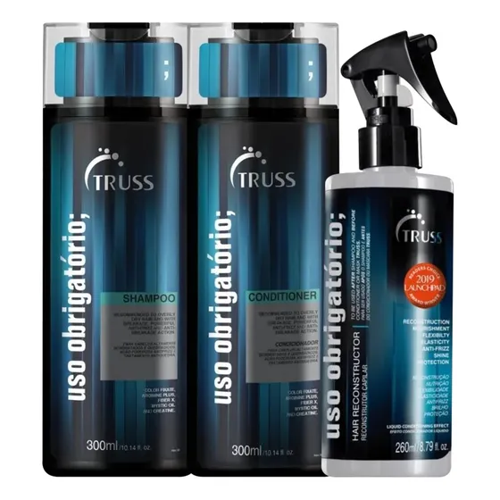 Truss Uso Obrigatório Kit Completo 3 Produtos