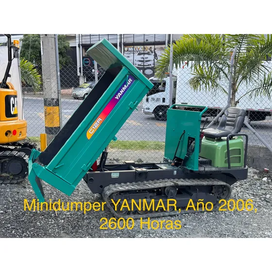 Mini Volqueta Yanmar Sobre Orugas