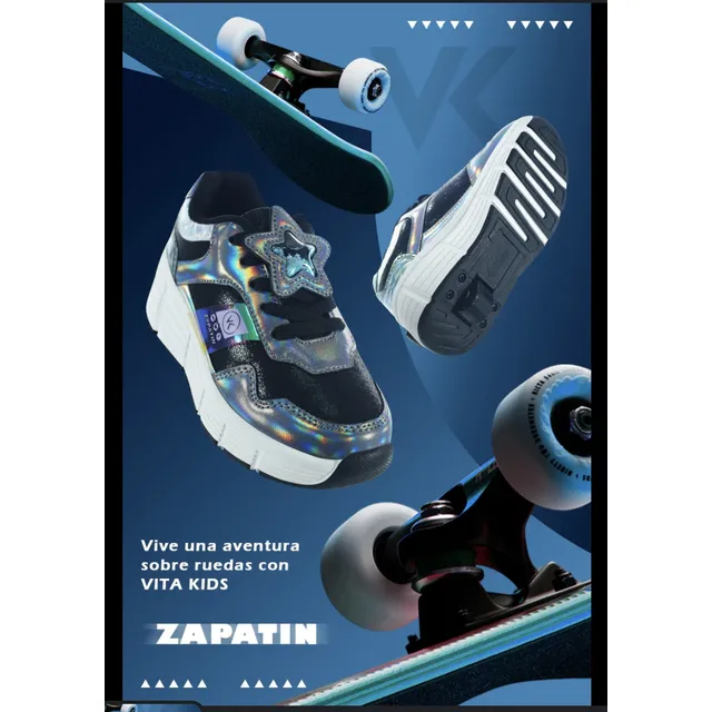 Zapato Con Ruedas Patines